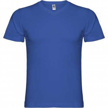 Logotrade liikelahja mainoslahja kuva: Samoyedo miesten lyhythihainen t-paita, v-kaula-aukolla