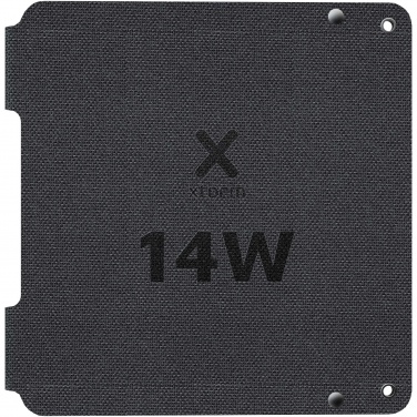 Logo trade mainoslahjat ja liikelahjat kuva: Xtorm XR2S14 SolarBooster14 W:n taitettava aurinkopaneeli