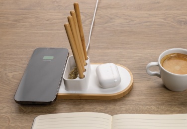 Logo trade liikelahja kuva: Ontario RCS 10W langaton laturi