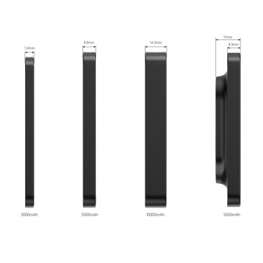 Logo trade liikelahja kuva: Urban Vitamin Burbank 3000mAh virtapankki RCS materiaaleista