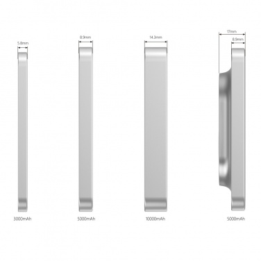 Logo trade liikelahja kuva: Urban Vitamin Malibu 5000mAh virtapankki RCS materiaaleista