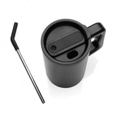 Logo trade mainostuote kuva: Cube RCS -sertifioitu muki kierrätetystä teräksestä 800ml