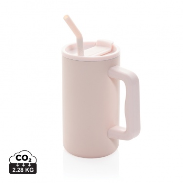 Logo trade liikelahjat mainoslahjat kuva: Cube RCS -sertifioitu muki kierrätetystä teräksestä 800ml