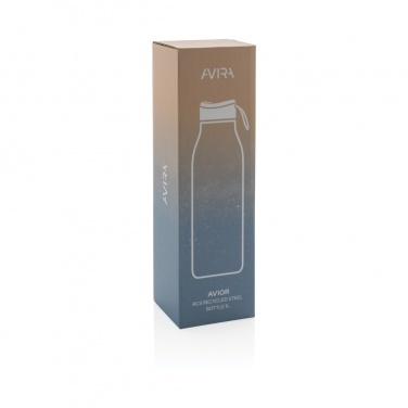 Logotrade mainostuote tuotekuva: Avira Avior RCS Re-steel pullo 1L