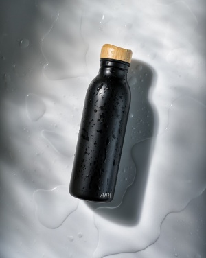 Logotrade mainoslahja tuotekuva: Avira Alcor RCS yksiseinäinen re-steel vesipullo 600 ML