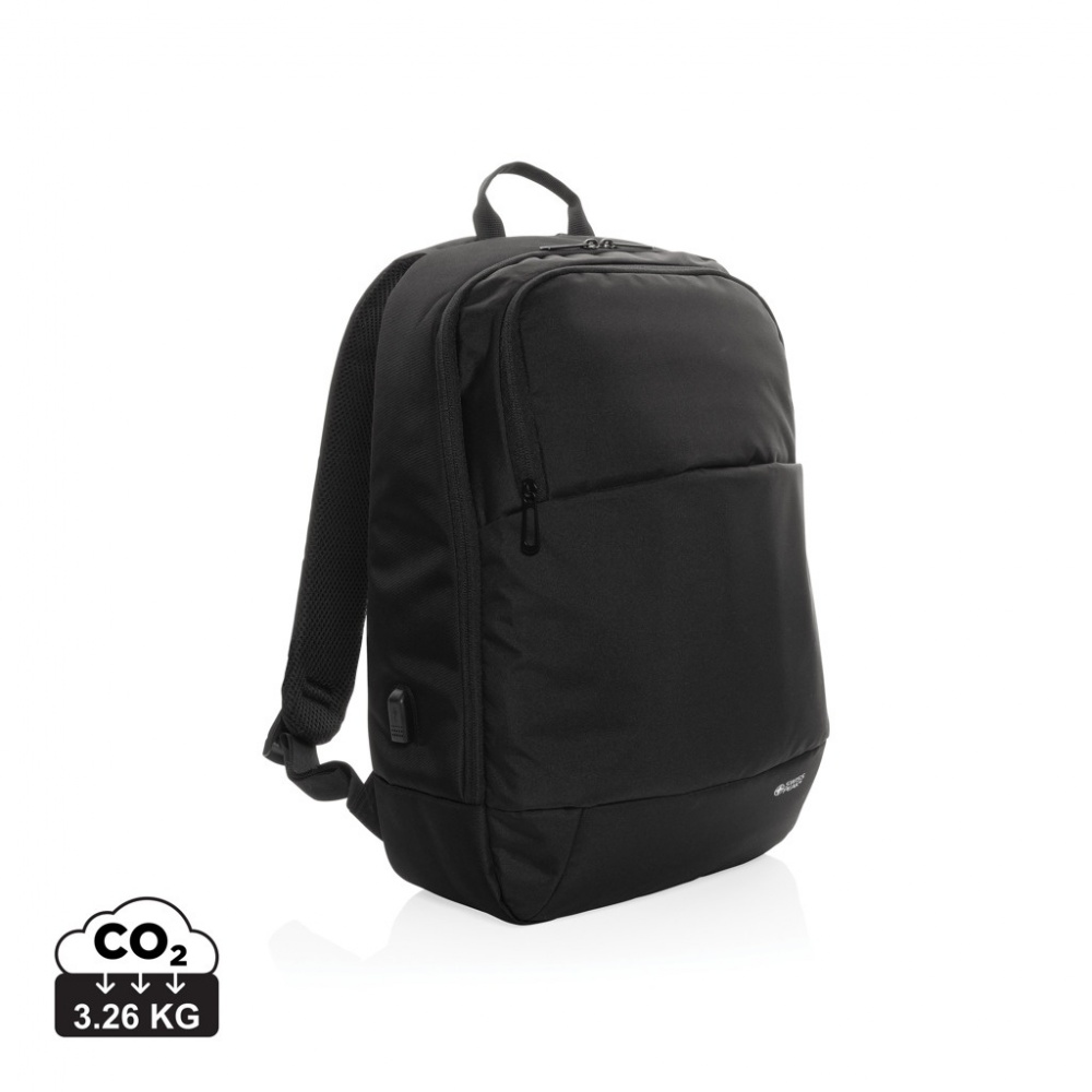 Logo trade liikelahja mainoslahja tuotekuva: Swiss Peak AWARE™ moderni 15.6" tietokonereppu