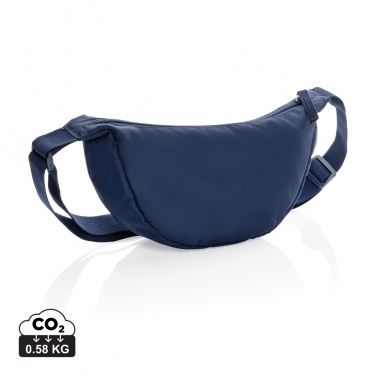 Logotrade mainostuotet kuva: Crescent AWARE™ RPET puolikuun muotoinen crossbody -laukku