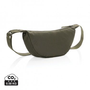 Logotrade liikelahjat mainoslahjat tuotekuva: Crescent AWARE™ RPET puolikuun muotoinen crossbody -laukku