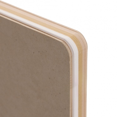 Logotrade liikelahja mainoslahja kuva: Elowen A5 puu-vapaa muistikirja