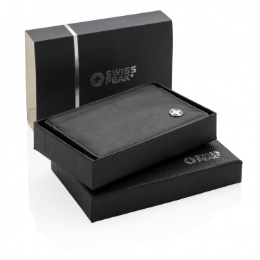 Logotrade mainostuote tuotekuva: Swiss Peak RFID anti-skimming kortinpidike