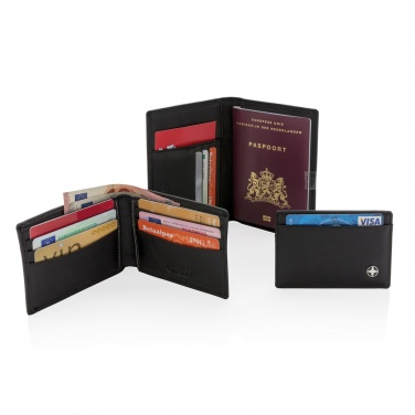Logo trade mainostuote kuva: Swiss Peak RFID anti-skimming passikotelo