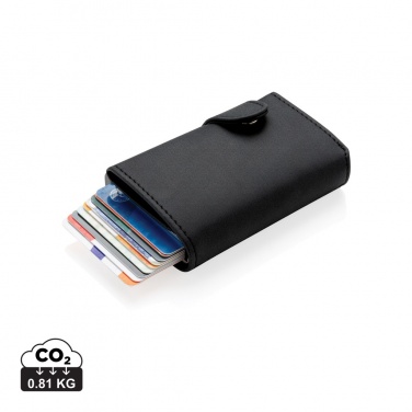 Logo trade liikelahjat mainoslahjat kuva: Alumiininen RFID-korttitasku ja PU-lompakko