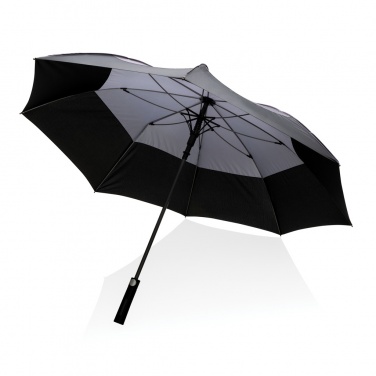 Logotrade liikelahja tuotekuva: 27" Impact AWARE™ RPET 190T auto-open myrskysateenvarjo