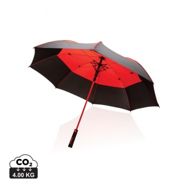 Logotrade mainoslahja ja liikelahja kuva: 27" Impact AWARE™ RPET 190T auto-open myrskysateenvarjo