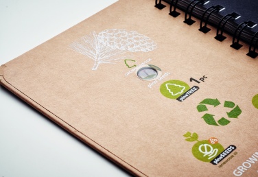 Logo trade mainoslahja kuva: Muistikirja