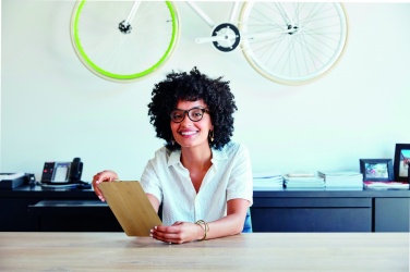 Logotrade mainostuote tuotekuva: Bambu kirjoituslevy