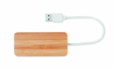 Logotrade mainoslahjat ja liikelahjat tuotekuva: Bambu USB- keskitin