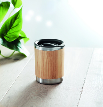 Logo trade liikelahjat tuotekuva: Bambu take away-muki