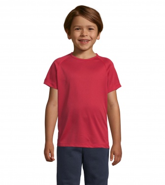 Logotrade mainostuote tuotekuva: SPORTY Lasten T paita 140g