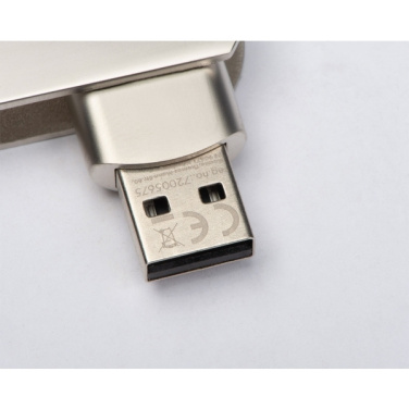 Logotrade mainoslahjat ja liikelahjat tuotekuva: USB-tikku 16GB TWISTER