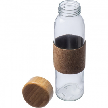 Logotrade mainostuote tuotekuva: Lasipullo SKOPJE 500 ml