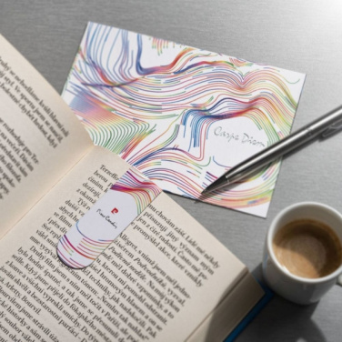 Logo trade mainoslahjat ja liikelahjat kuva: Magneettinen kirjanmerkki ja postikortti LIBRO
