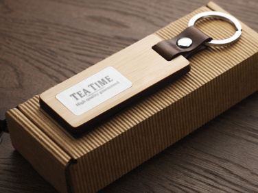 Logotrade mainoslahja tuotekuva: Puinen avaimenperä 1853292