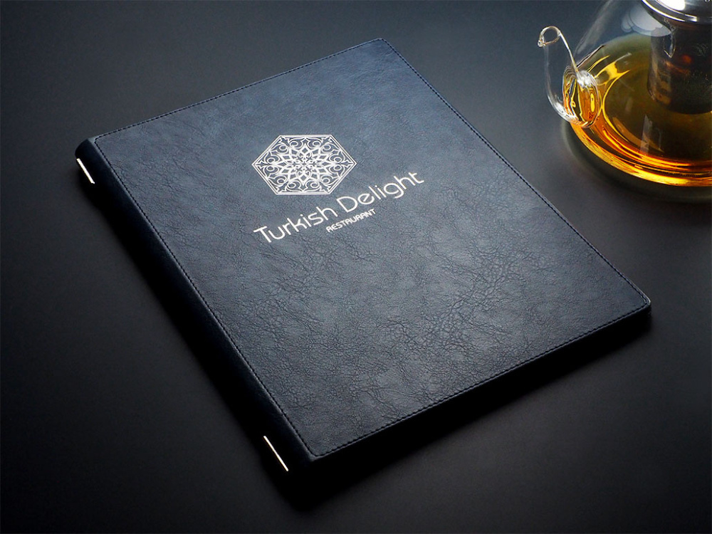 Logo trade liikelahjat tuotekuva: Menu kansi Fine Dining Pro 2013327
