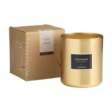Logotrade liikelahja mainoslahja kuva: Wooosh Tuoksukynttilä True Wood X-Mas