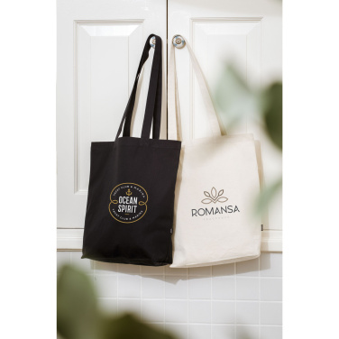 Logotrade liikelahja tuotekuva: GRS kierrätetty kangaslaukku Natural (260 g/m²)