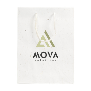Logo trade liikelahja mainoslahja tuotekuva: Leaf It Bag kierrätetty olkikuiduilla (180 g/m²) M