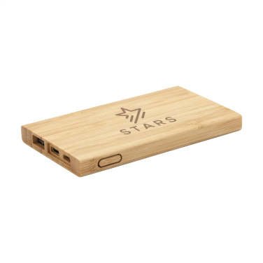 Logotrade liikelahjat mainoslahjat tuotekuva: Bamboo 4000 Powerbank ulkoinen laturi