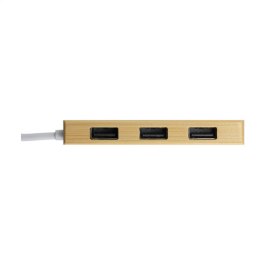 Logotrade mainoslahjat kuva: Bambu USB-keskitin