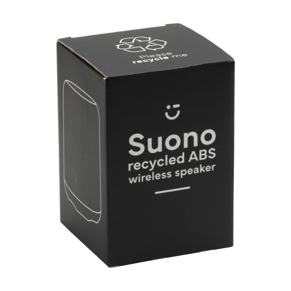 Logo trade mainoslahjat ja liikelahjat kuva: Suono RCS kierrätetty ABS langaton kaiutin