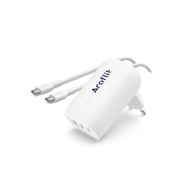 Logo trade mainoslahjat ja liikelahjat kuva: Belkin BoostCharge 3-porttinen seinälaturi