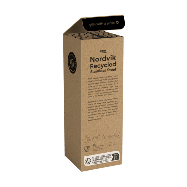 Logo trade liikelahjat tuotekuva: Nordvik RCS Recycled Steel 500 ml juomapullo