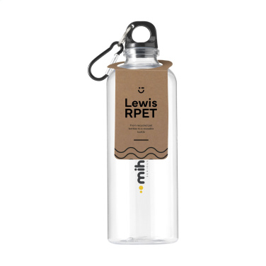 Logo trade mainostuotet tuotekuva: Lewis GRS RPET Bottle 630 ml vesipullo