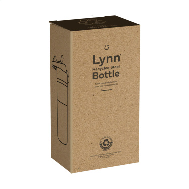 Logotrade mainostuote tuotekuva: Lynn RCS kierrätysteräspullo 500 ml