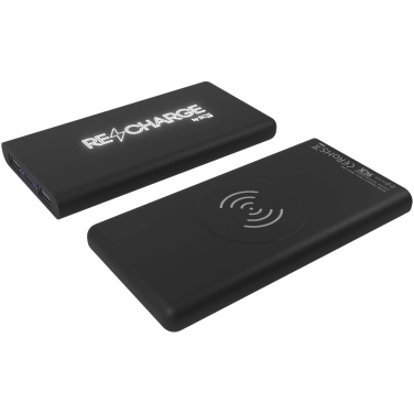 Logo trade mainoslahjat tuotekuva: SCX.design P40 10 000 mAh:n valaistuva langaton varavirtalähde