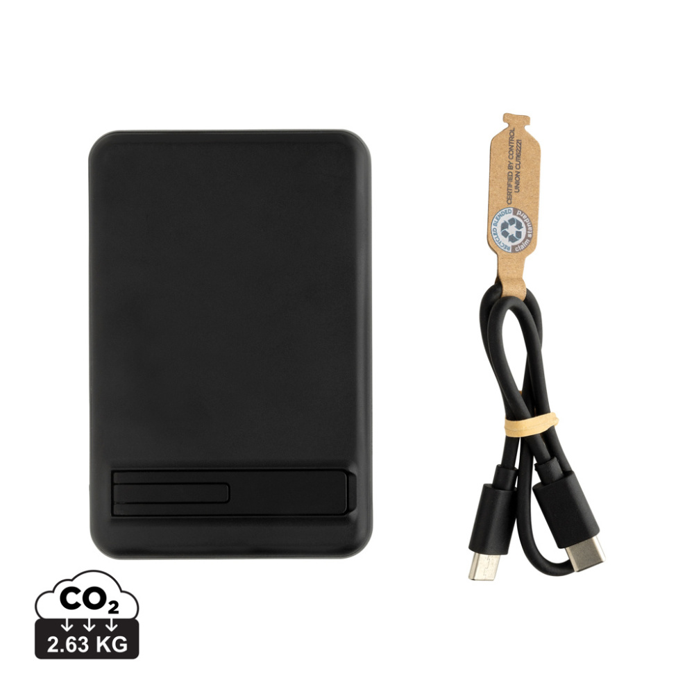 Logotrade mainostuotet kuva: Zen RCS 5000 mah 5W magneettinen bambu virtalähde
