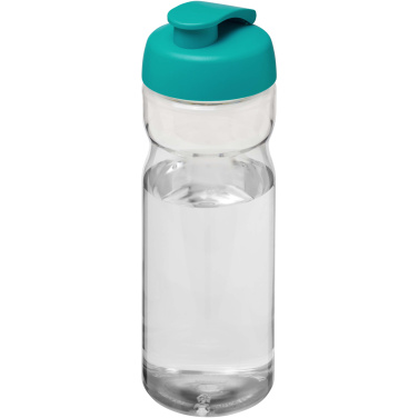 Logotrade liikelahja mainoslahja kuva: H2O Active® Eco Base 650 ml -urheilujuomapullo läppäkannella