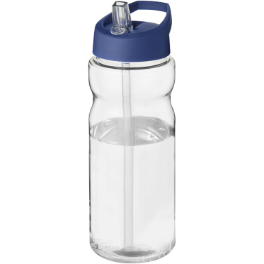 Logotrade mainoslahjat kuva: H2O Active® Eco Base 650 ml -urheilujuomapullo kaatonokkakannella