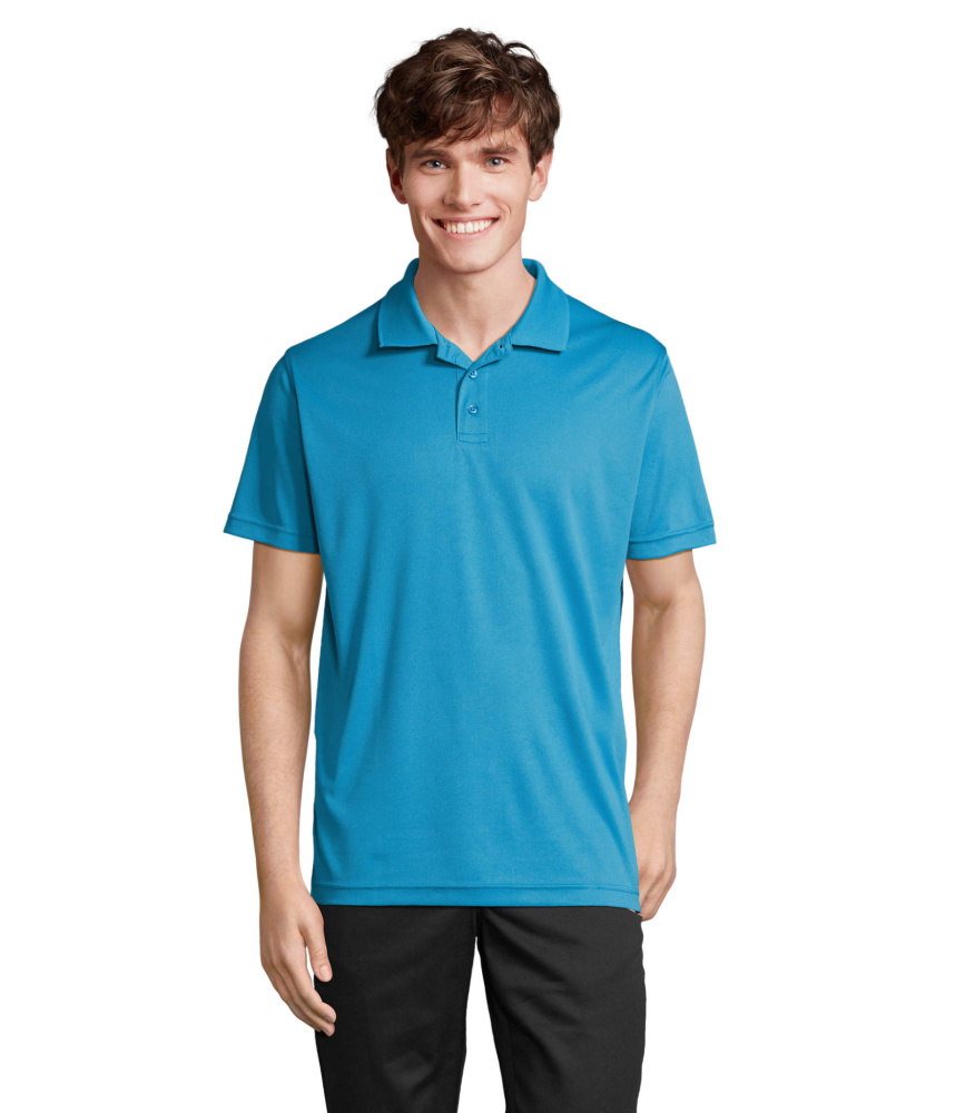 Logo trade liikelahja kuva: PITCHER UNISEX POLO