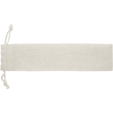 Logotrade liikelahjat kuva: Root viisiosainen ruostumattomasta teräksestä ja pyökistä valmistettu ruokailuvälinesarja