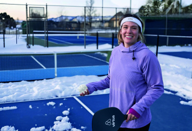 Logo trade mainoslahja ja liikelahja tuotekuva: Pickleball-mela setti