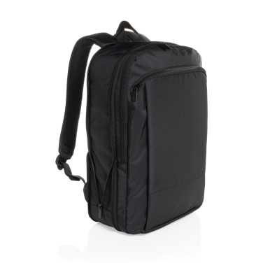 Logotrade mainoslahja tuotekuva: Flexpack Aware™ rPET laajennettava 15.6' kannettavan reppu