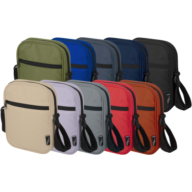 Logo trade liikelahjat tuotekuva: Byron GRS-kierrätetystä materiaalista valmistettu crossbody-laukku 2 l