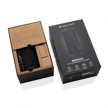 Logotrade reklaminiai produktai nuotrauka: Urban Vitamin Berkeley IPX7 vandeniui atsparus 10 W garsiakalbis