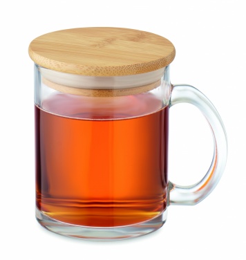 Logotrade reklaminės dovanos nuotrauka: Perdirbto stiklo puodelis 300 ml