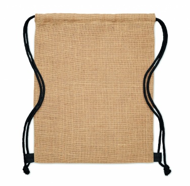 Logotrade firminės dovanos nuotrauka: Džiuto maišelis su virvele